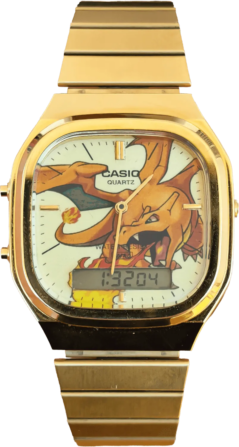 Fire Dragon x Casio Custom